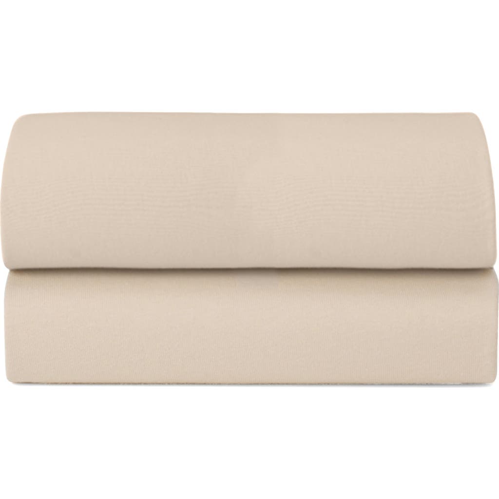 Snüz Pack of 2 Assorted Crib Sheets in Cashmere/Cross  product