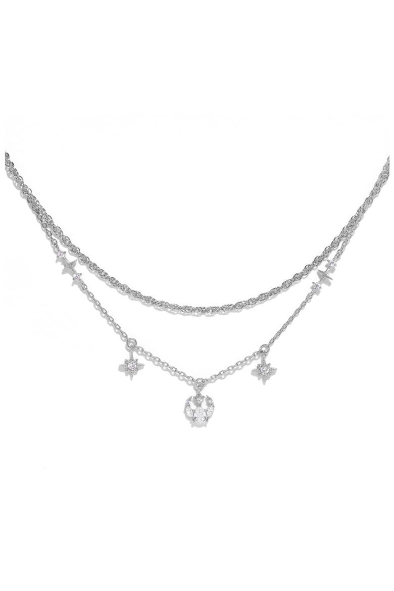 Star Wars Rebel Alliance Charm Necklace, Main, color, SILVER