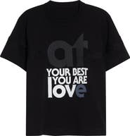 Sacai At Your Best, You Are Love Graphic T-Shirt