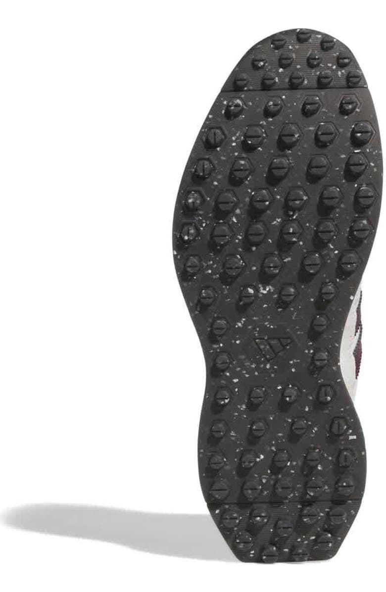 adidas Men's adidas Arizona State Sun Devils Textile Spikeless Golf Shoes, Alternate, color, White