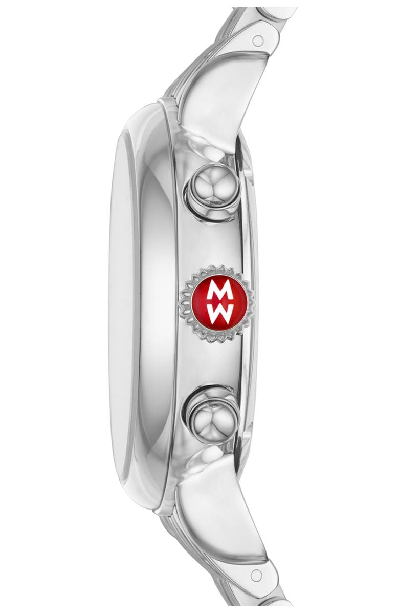MICHELE Women's Stainless CSX36 Watch, 36 MM - 0.02ctw, Alternate, color, 