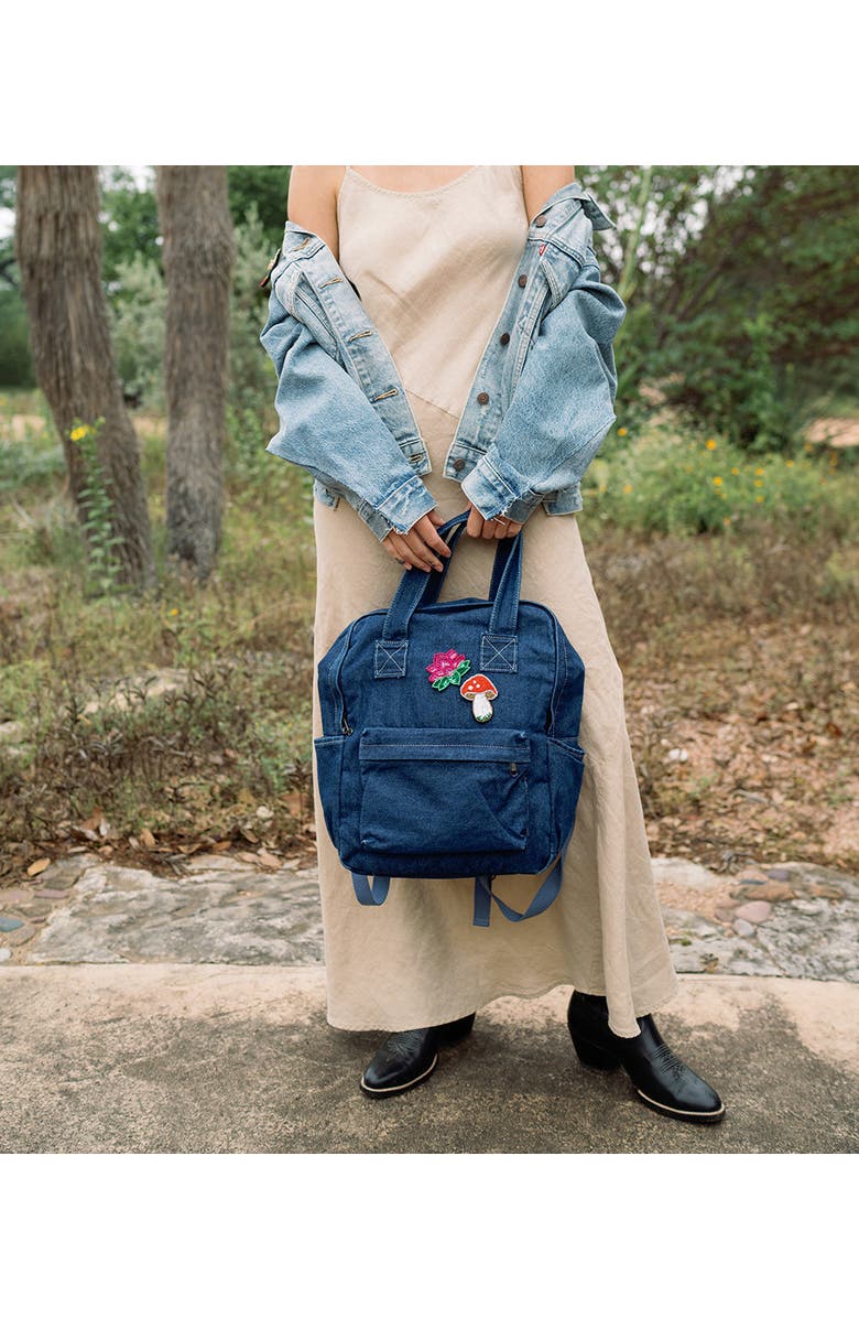 Matr Boomie Bala Mani Beaded Lotus Brooch Pin, Alternate, color, Pink