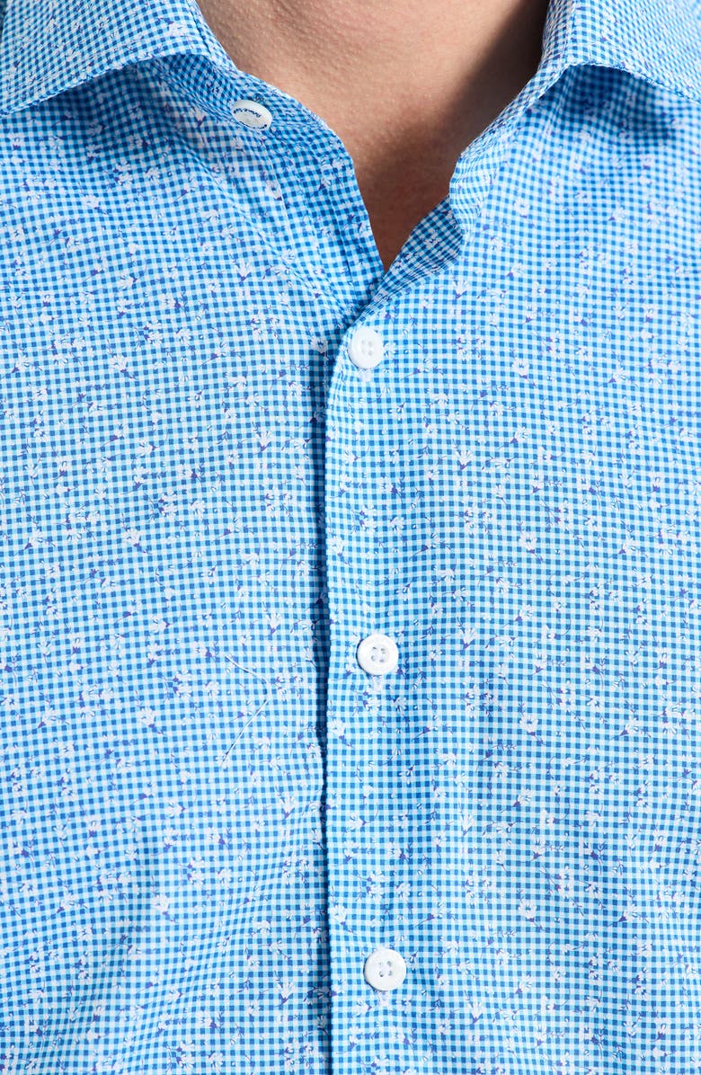 Robert Graham Jonah Long Sleeve Woven Shirt, Alternate, color, Blue
