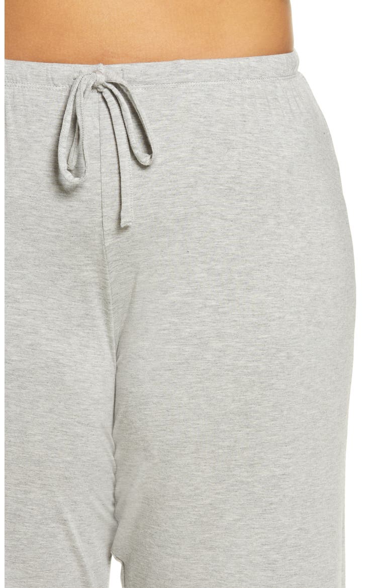 Moonlight Eco Knit Pajamas, Alternate, color, GREY HEATHER
