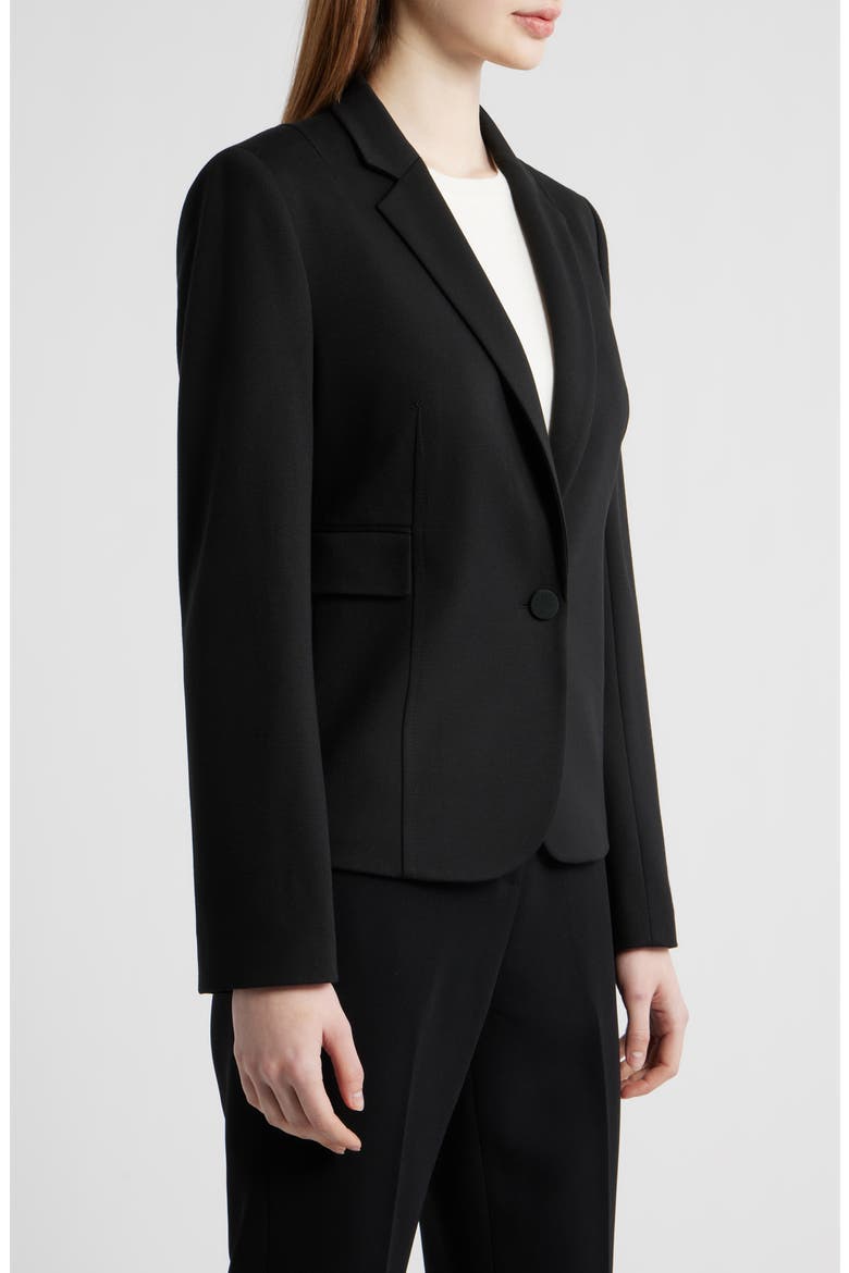 Jia Slim Fit Jacket, Alternate, color, BLACK