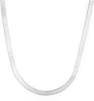 The Lovery Fine Jewelry Mini Herringbone Necklace