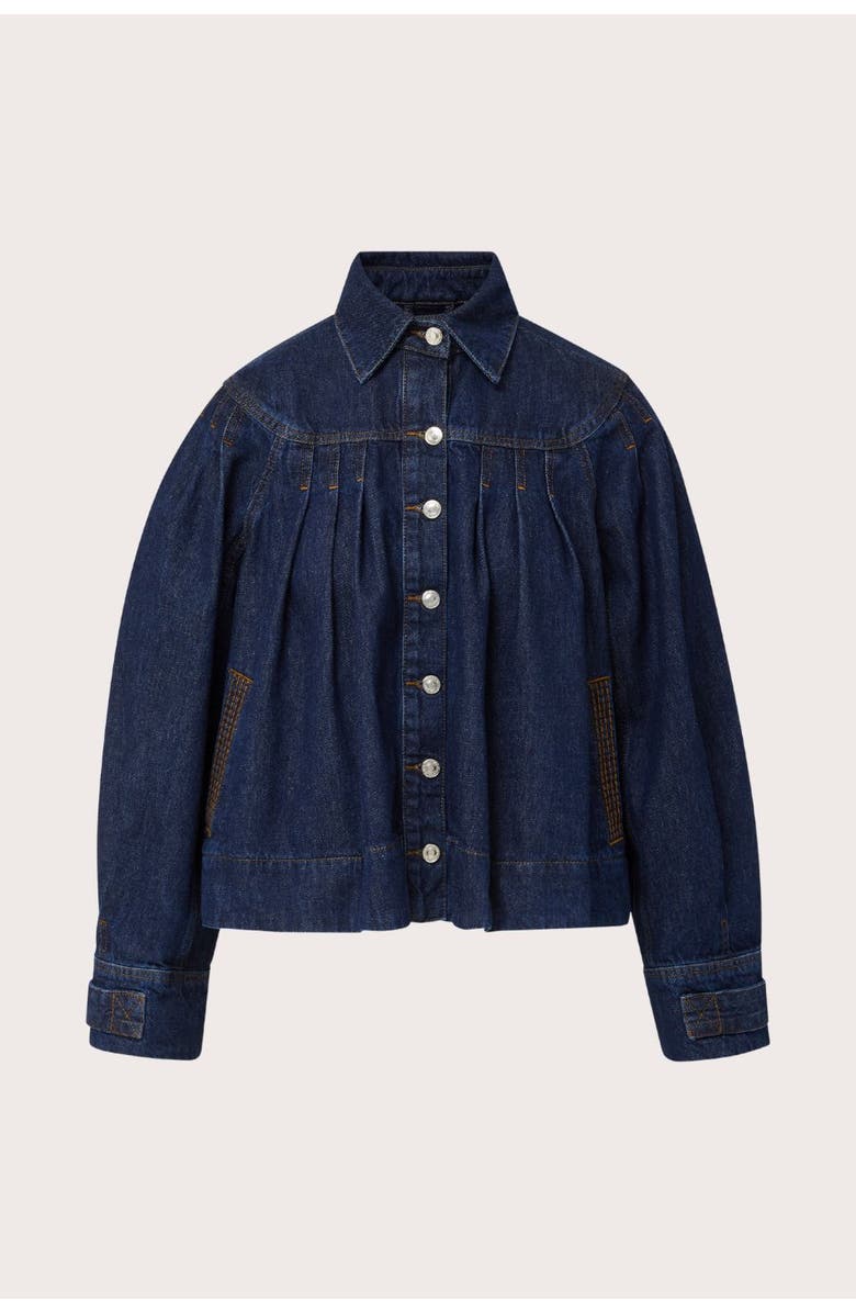 Merlette Easton Jacket, Alternate, color, Dark Wash