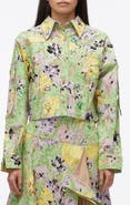3.1 Phillip Lim Flowerworks Embellished Cotton Twill Cropped Jacket