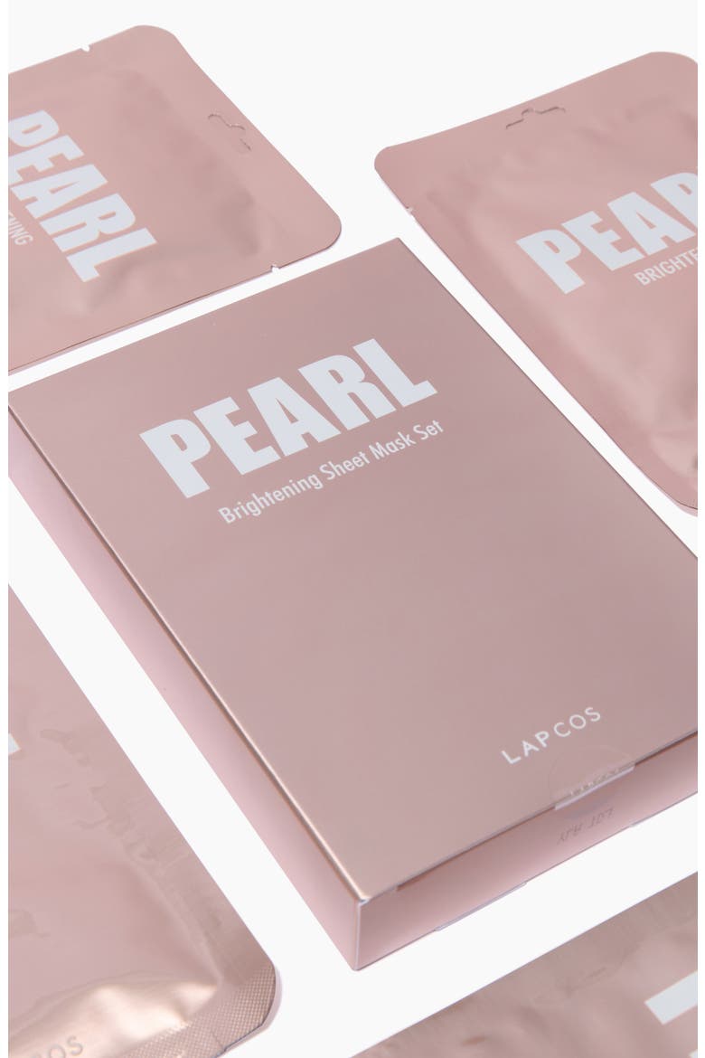 Pearl Sheet Mask, Alternate, color, PINK