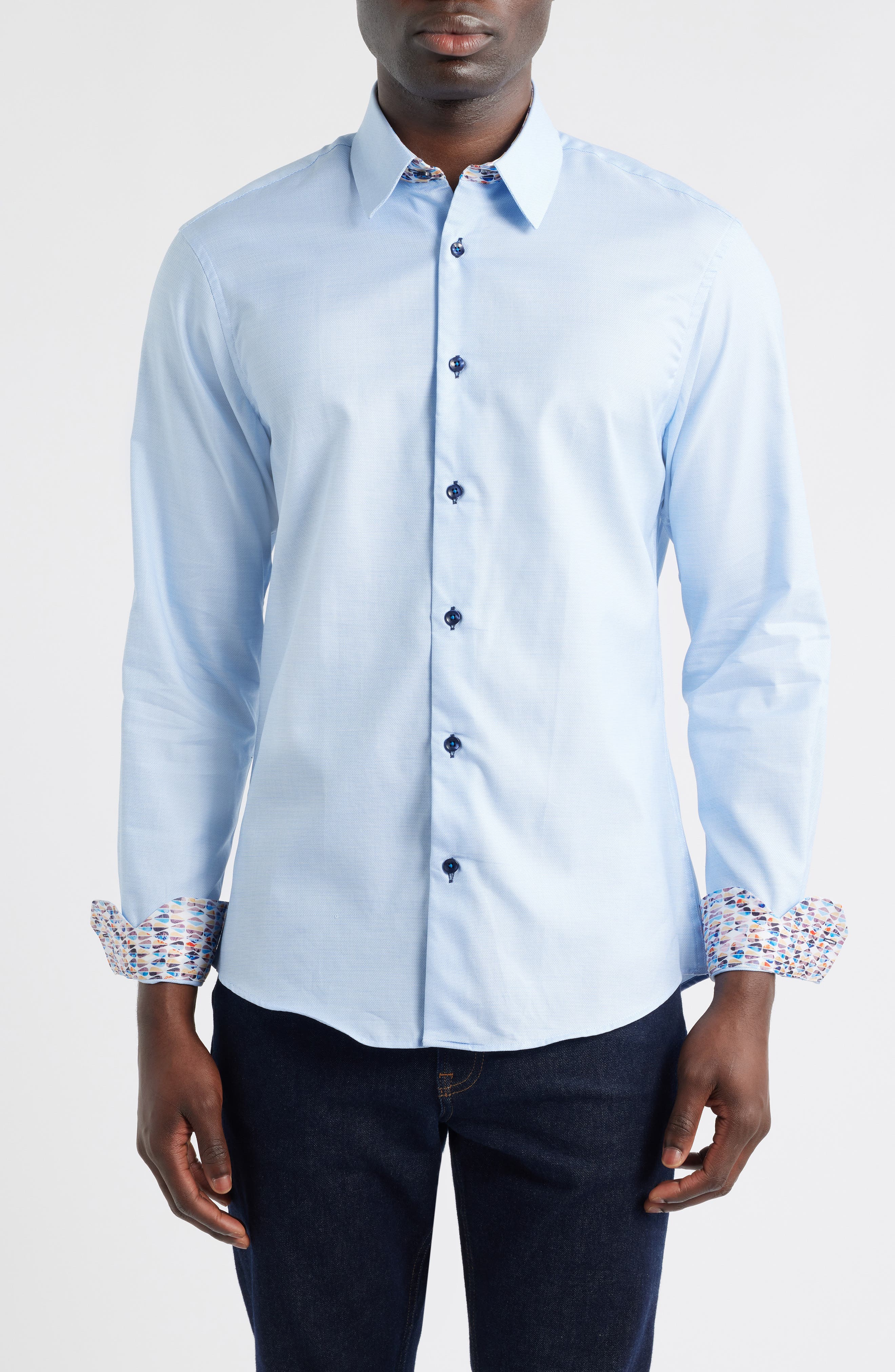 selected BLUE