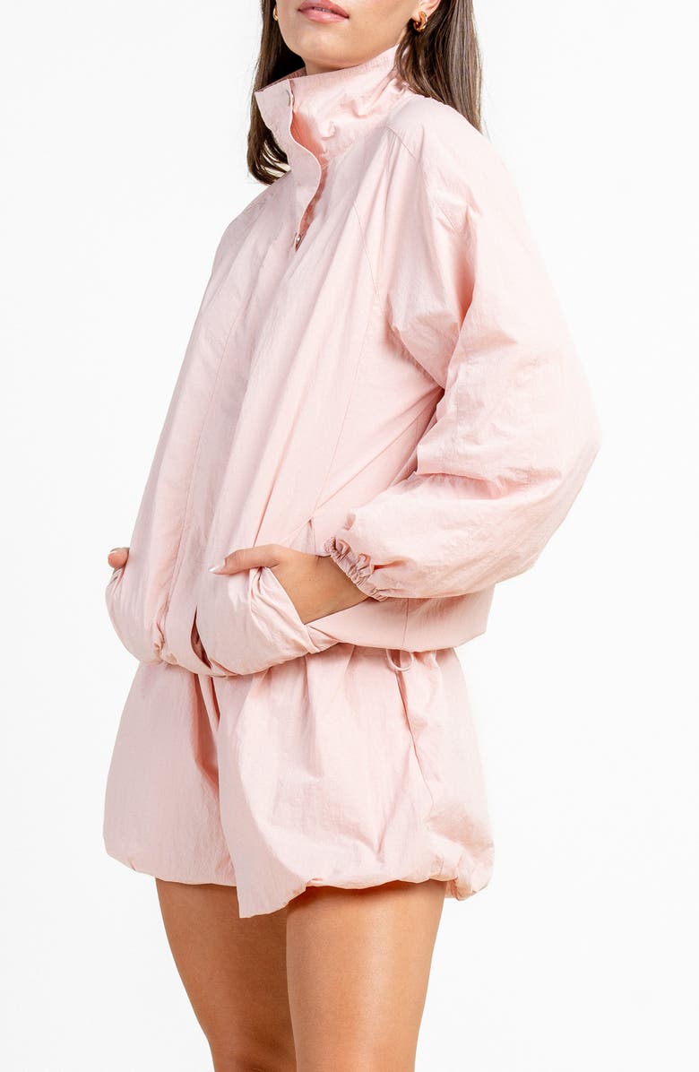 Beivy Matt Windbreaker Jacket, Alternate, color, Light Pink