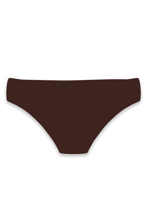 Helen Jon Classic Hipster In Textured Chocolate Brown