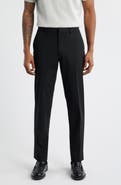 Open Edit Slim Fit Solid Flat Front Stretch Suit Pants