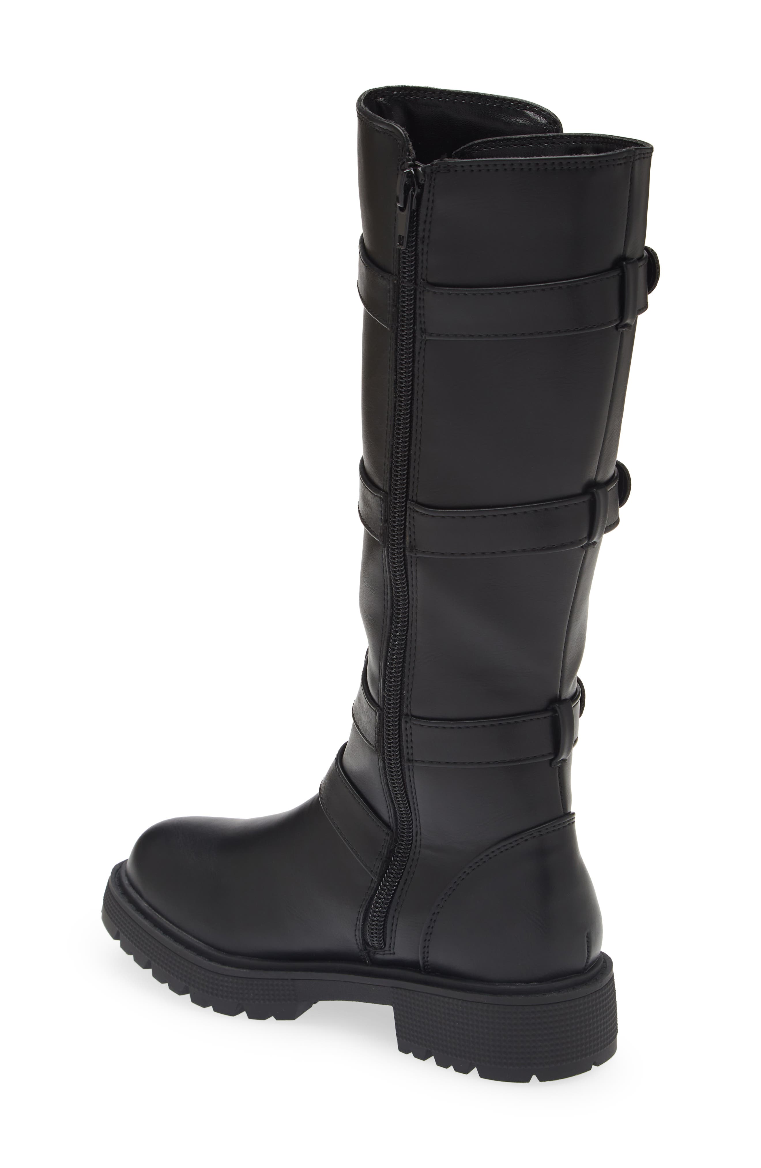 Steve Madden Kids' Brookee Buckle Boot, Alternate, color, 