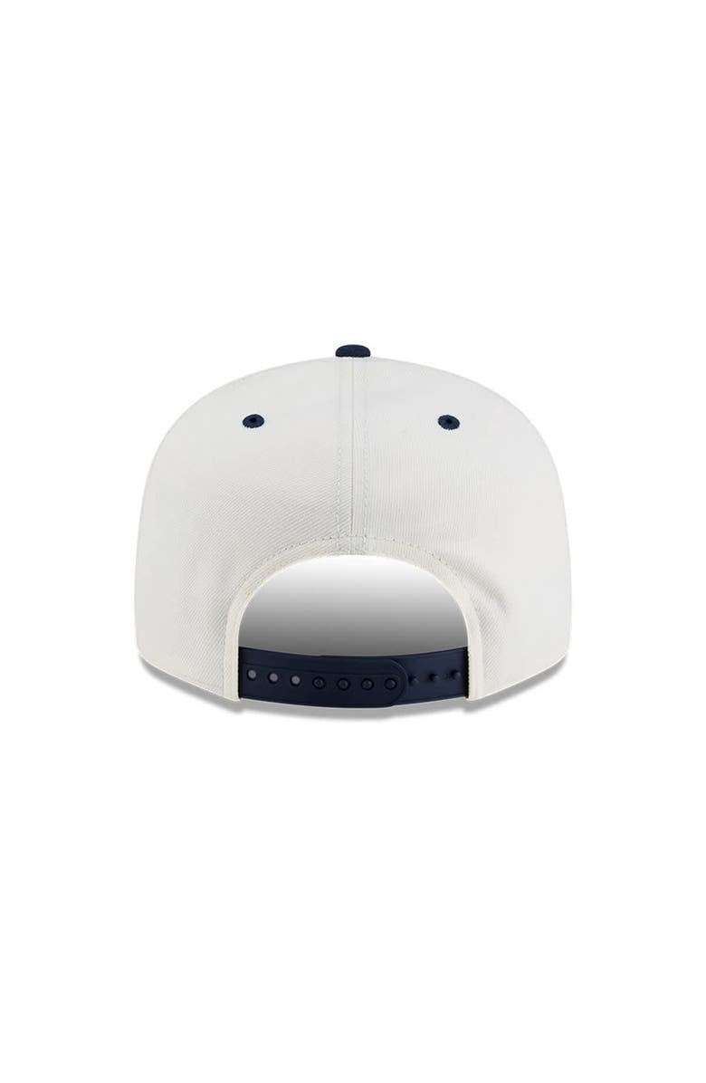 New Era Men's New Era Cream Dallas Cowboys Oversized Slogan 9FIFTY Snapback Hat, Alternate, color, Cream