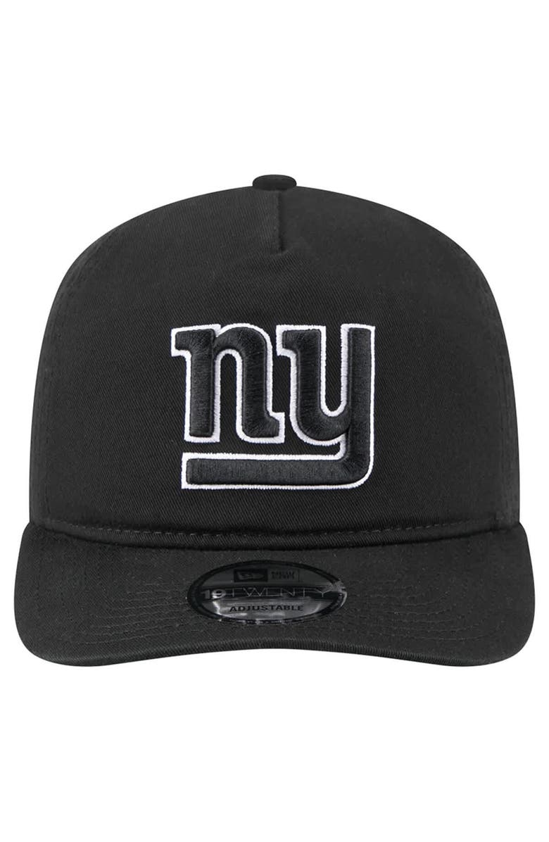 New Era Men's New Era  Black/White New York Giants 19TWENTY Adjustable Hat, Alternate, color, 