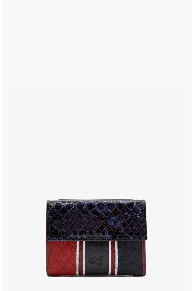 Prestige Wallet 215, Alternate, color, Navy / Red / White