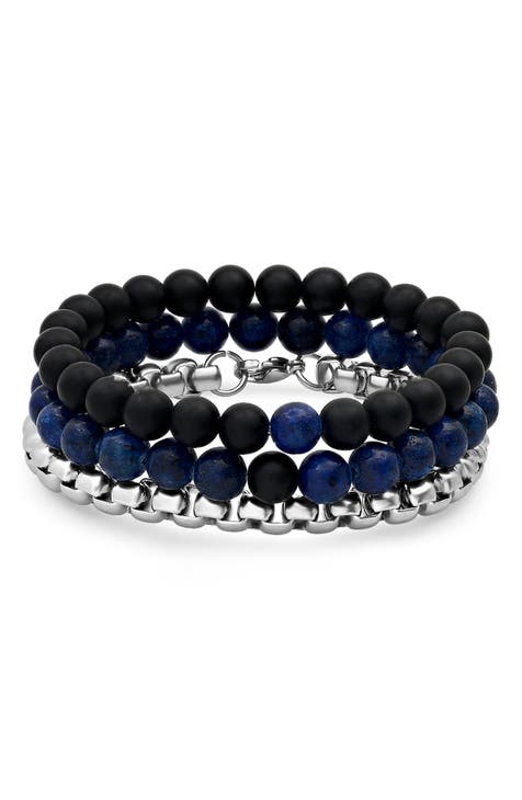 Men's Set of 3 Bracelets