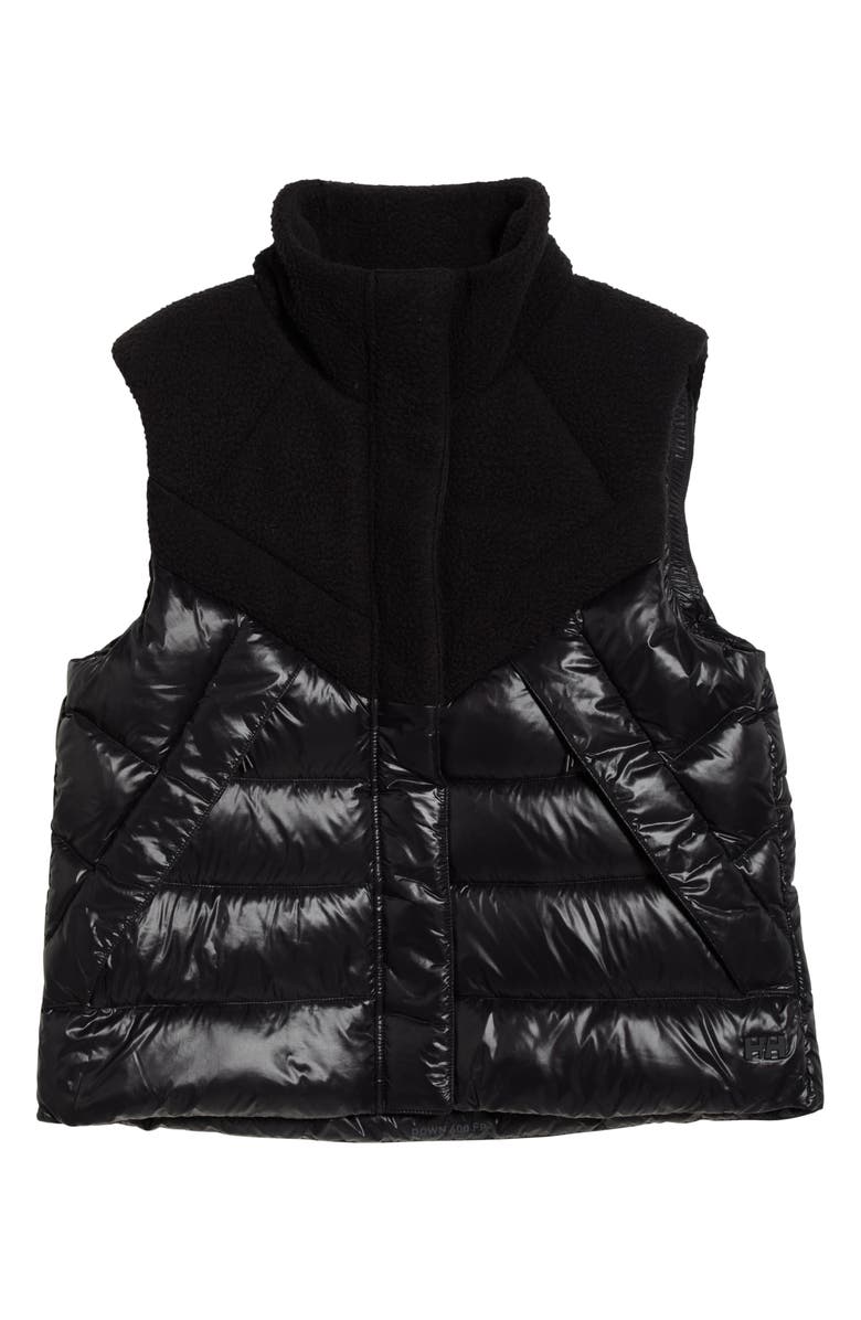 Helly Hansen Bliss Hybrid 600 Fill Power Down Vest, Alternate, color, Black