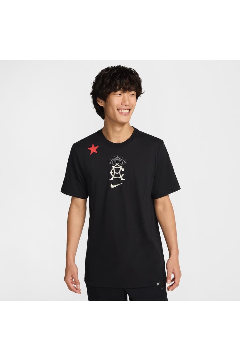 Men's Nike Black Club America Heritage T-Shirt, Main, color, Black