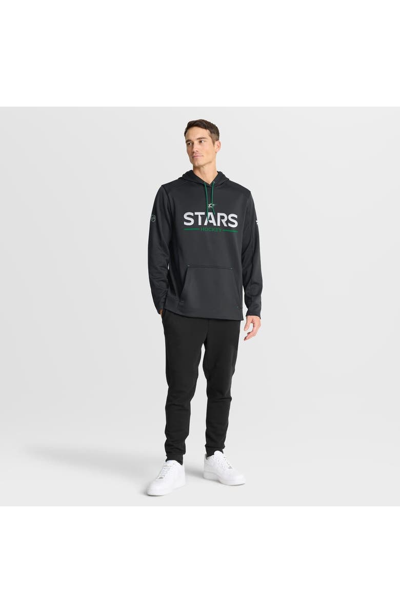 FANATICS Men's Fanatics Black Dallas Stars Authentic Pro Rink Hoodie, Alternate, color, Black