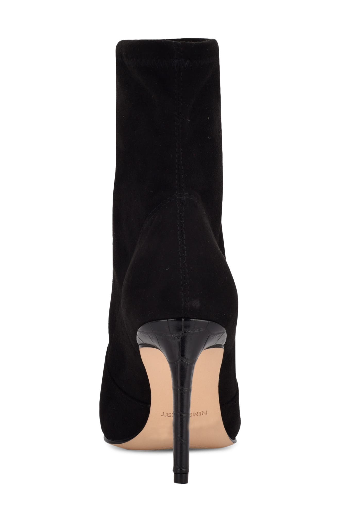 Nine West Reves Pointed Toe Bootie, Alternate, color, Black 001