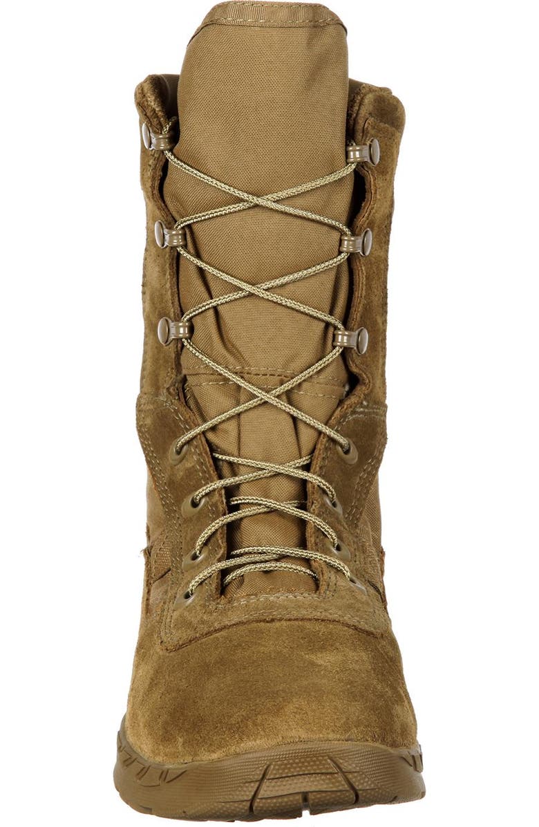 Rocky C7 Lightweight Commercial Military Boot, Alternate, color, Coyote Brown
