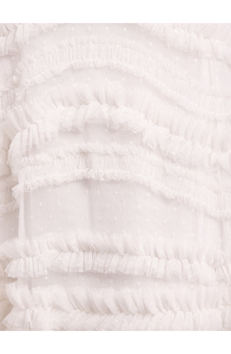 Needle & Thread Amara Backless Gown, Alternate, color, Swan White