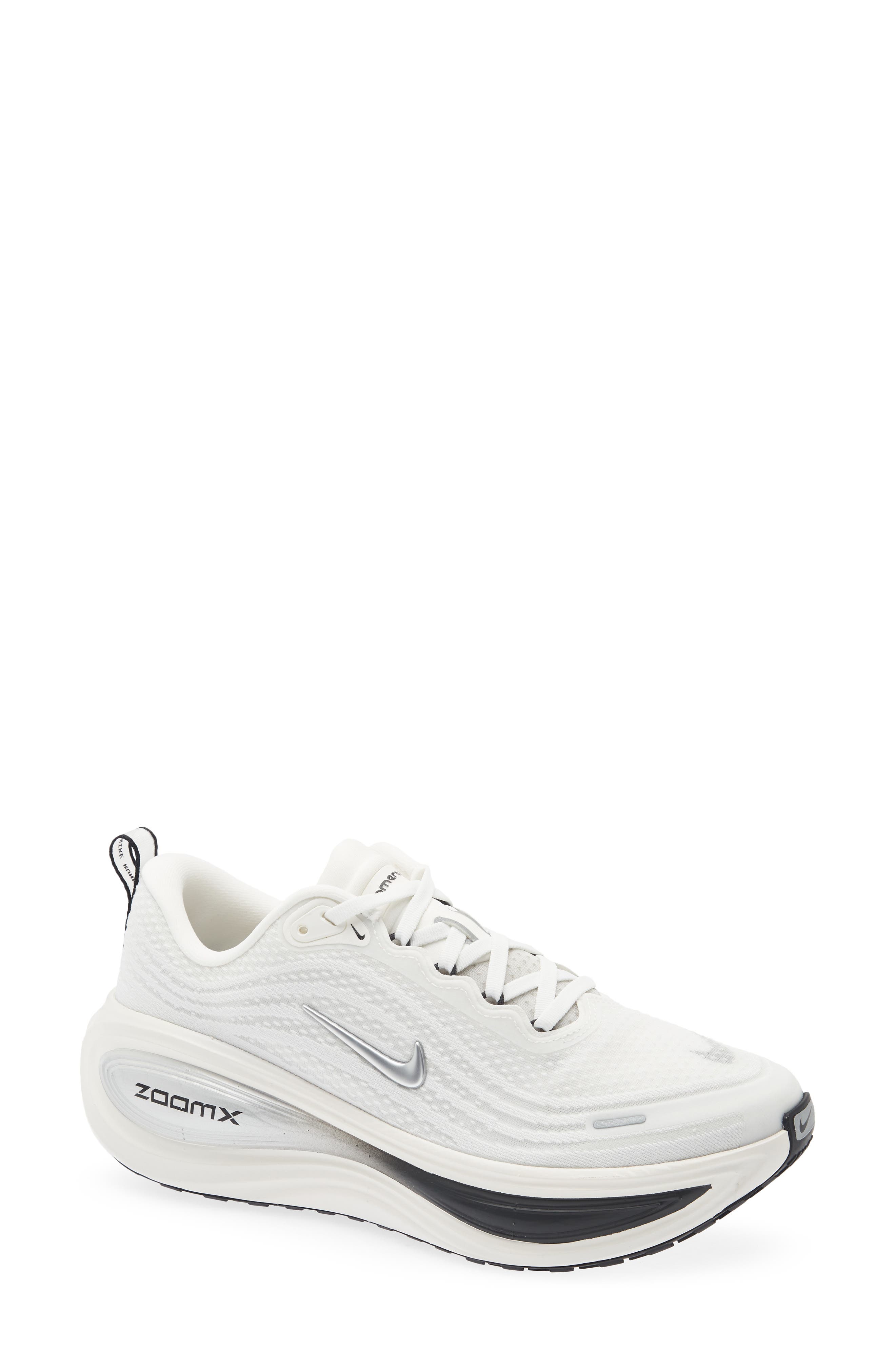 Vomero Plus Running Shoe, Main, color, 101 SMTWHT/M SILV