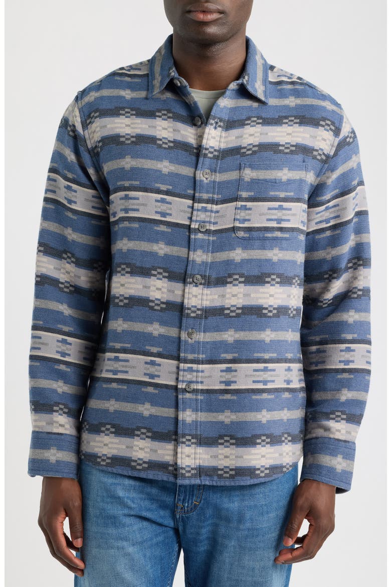 Marshall Chamois Shirt, Alternate, color, PAINTED HILLS BLUE