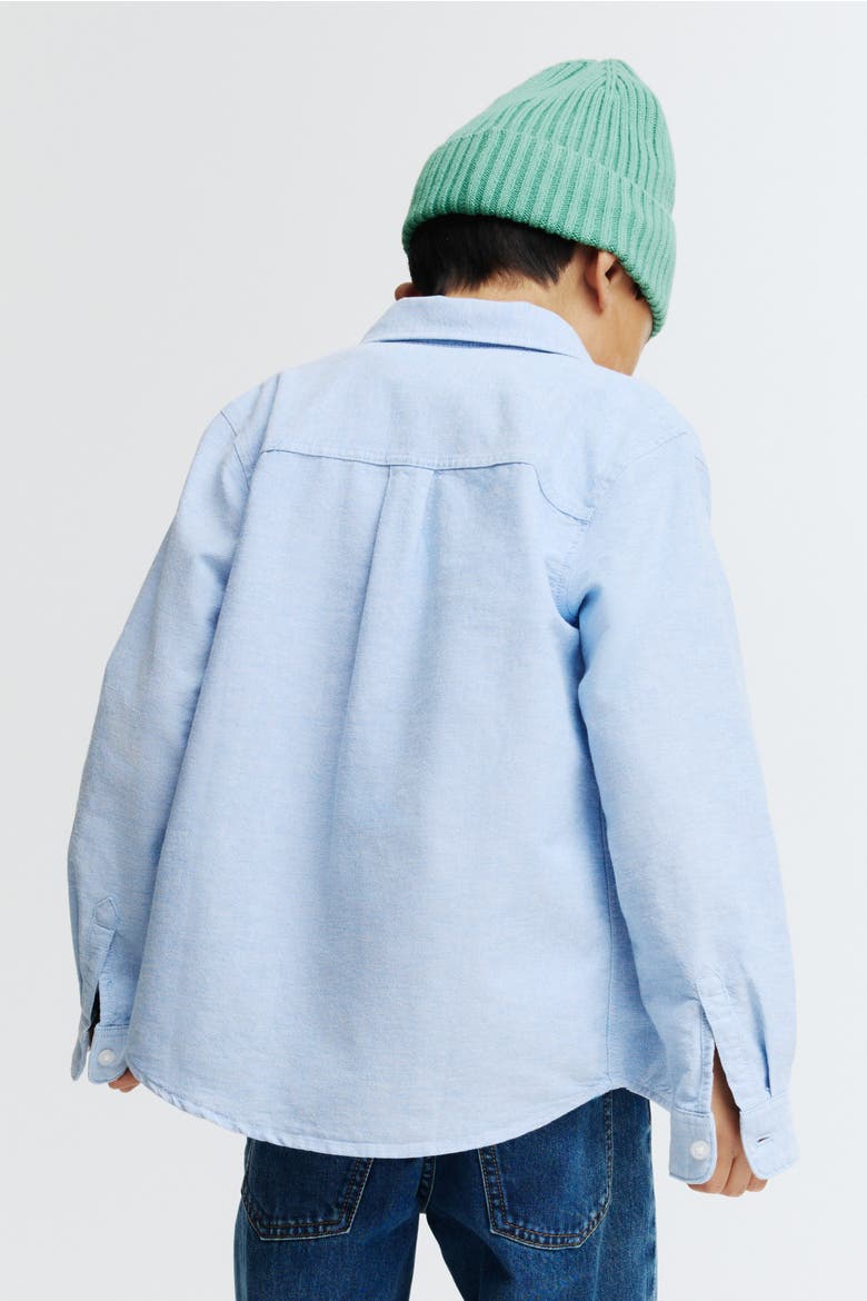 Cotton Shirt, Alternate, color, Light blue