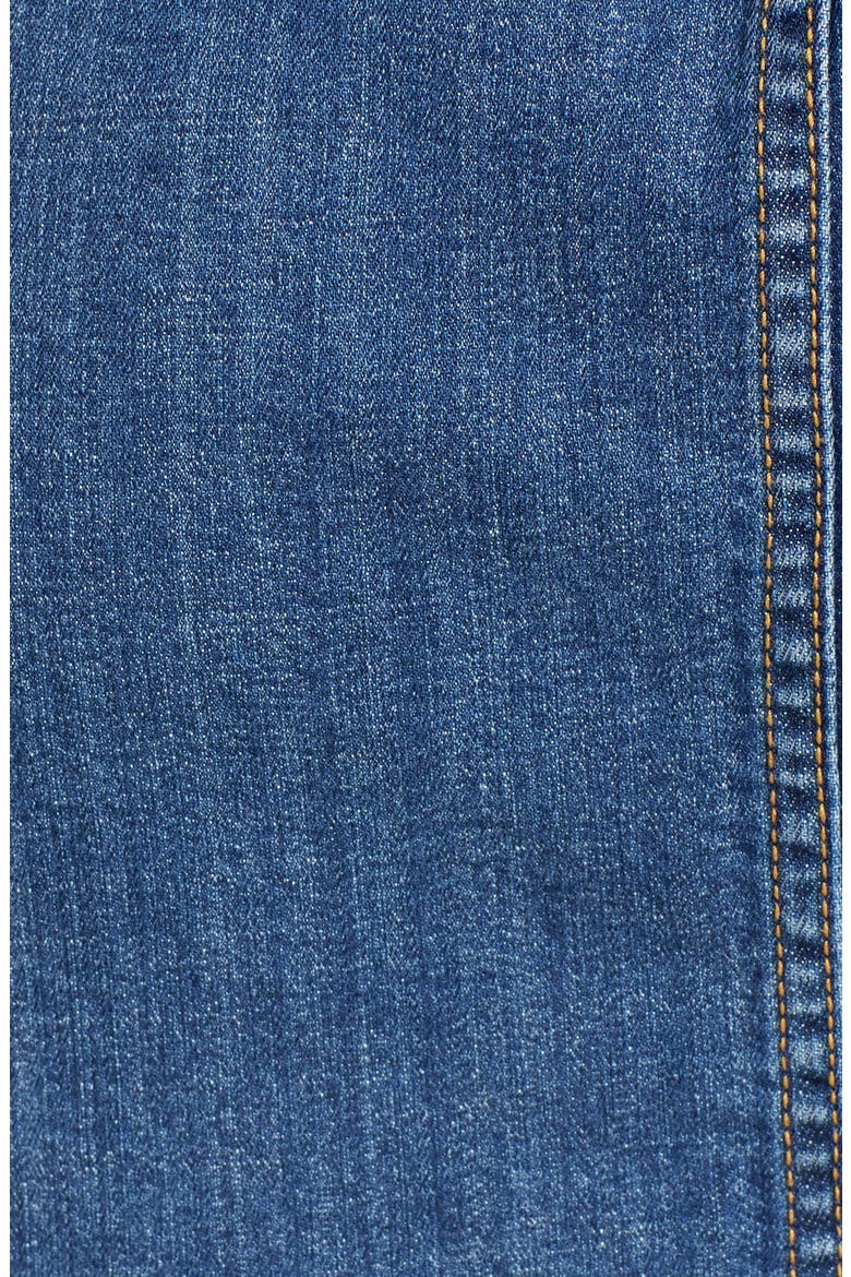 'James' Patch Pocket Skirt, Alternate, color, MEDIUM WASH