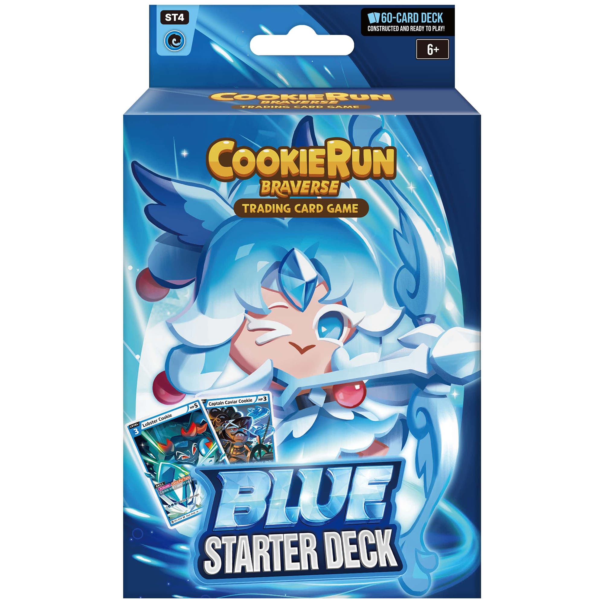 DevSisters CookieRun Braverse Trading Card Game, Starter Deck Blue, Flexible Game Play in Multicolored 