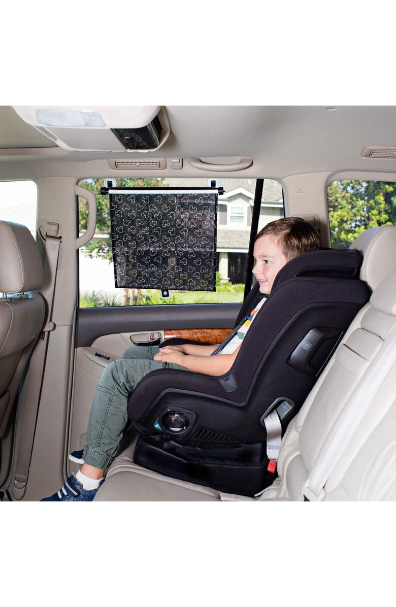 J.L. Childress Disney Baby by J.L Childress Pull-Down Car Window Shades, 2 Pack, Black, Alternate, color, Mickey Mouse
