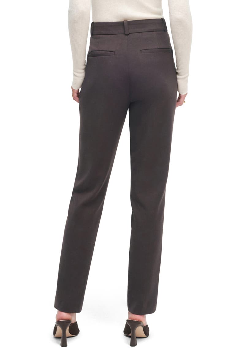 The Split Decision Slim Fit Pants, Alternate, color, COFFEE
