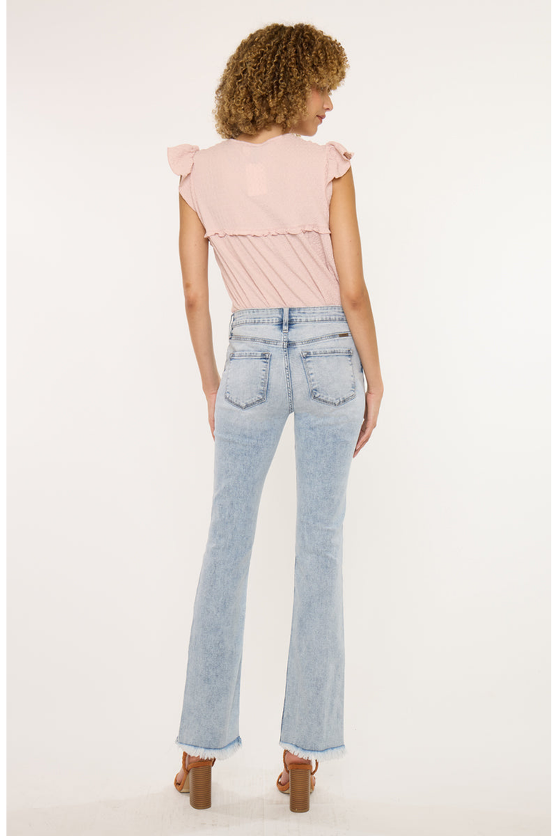Claire High Rise Bootcut Jeans, Alternate, color, Light Wash