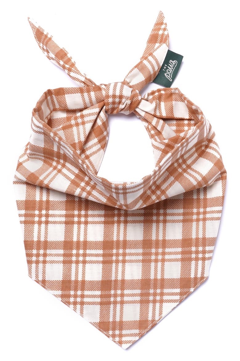 Ginger Dog Bandana, Main, color, ORANGE