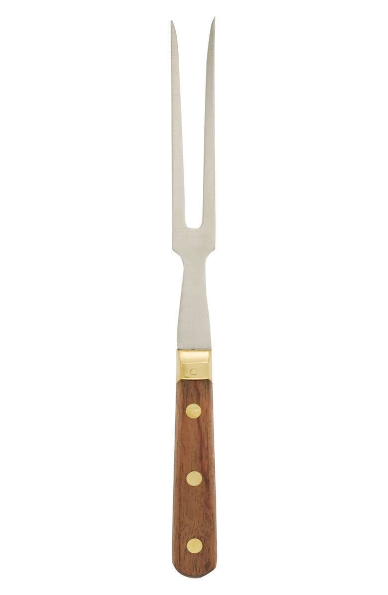 Ginkgo Gingko Flatware Golden Eagle Carving Fork, Main, color, 