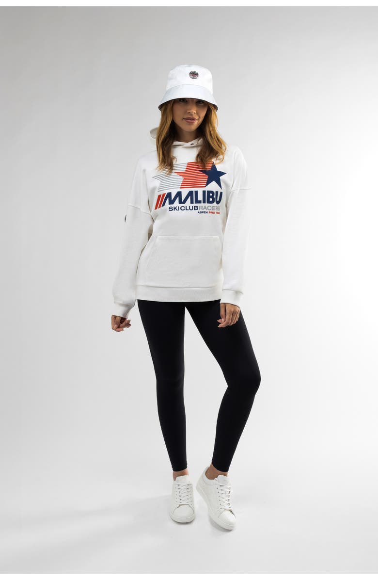 Malibu Ski Club Malibu Racer Hoodie, Alternate, color, White