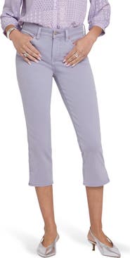 NYDJ Chloe Cool Embrace® Side Slit Capri Jeans