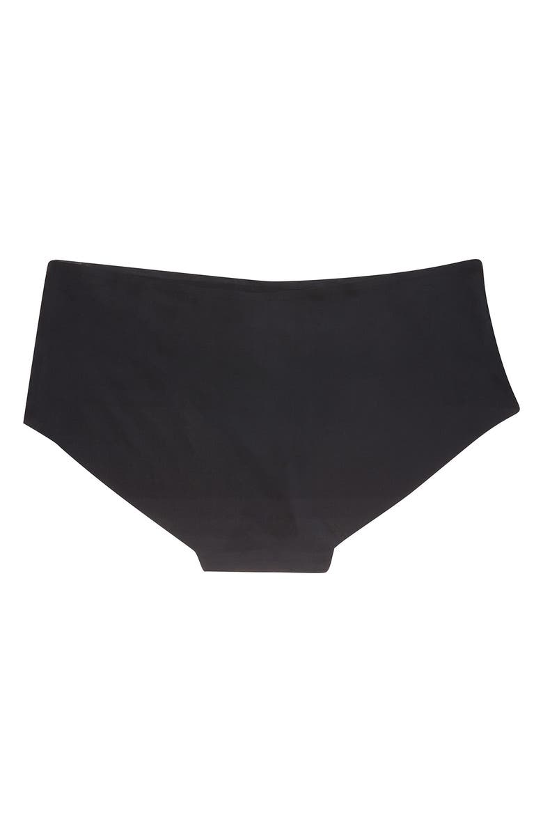 Uwila Warrior Soft Seamless Briefs with Lace, Alternate, color, Tap Shoe Black