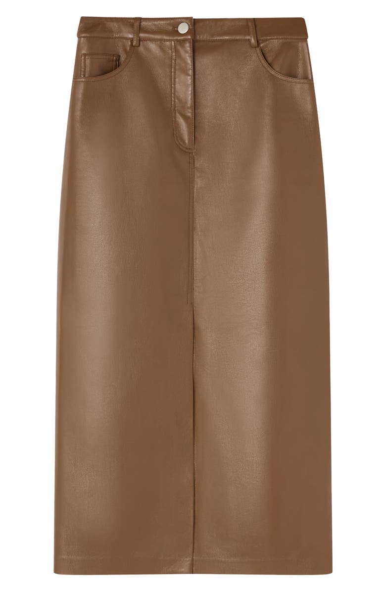 LK Bennett Hardy Faux Leather Pencil Skirt, Alternate, color, 