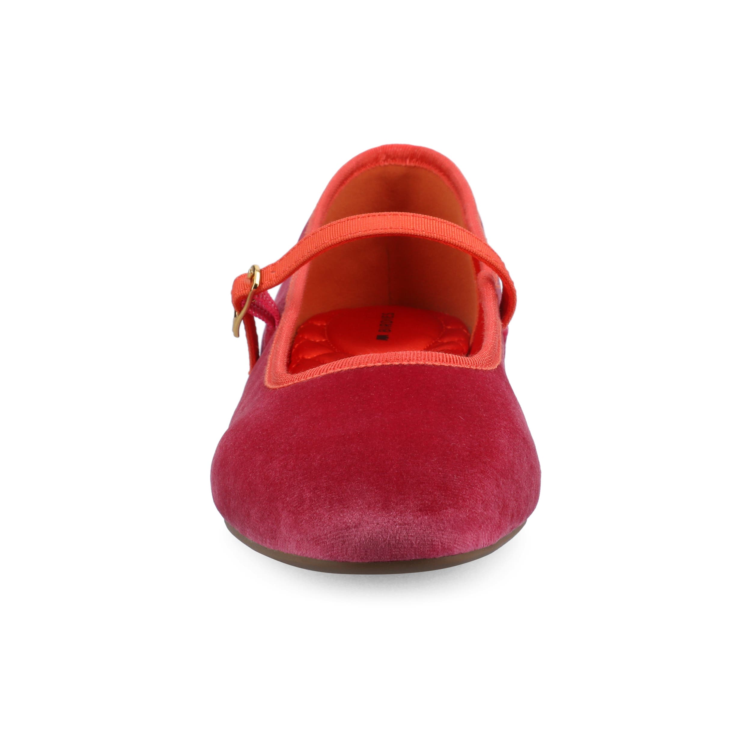 Birdies The Hummingbird Mary Jane Velvet, Alternate, color, Hot Pink Velvet