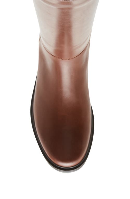 Blondo Calise Waterproof Platform Knee High Boot In Whiskey Leather