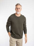 Weird Fish Rhett Crew Neck Knitted Jumper
