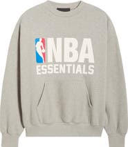 Fear of God Essentials x NBA Classic Fit Graphic Sweatshirt