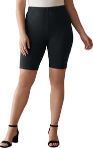 Jessica London Everyday Stretch Cotton Bike Short