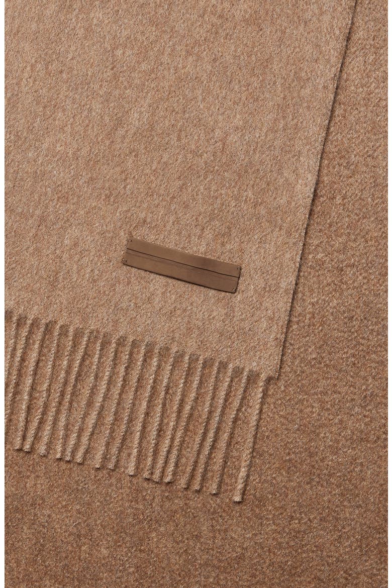 Oasi Cashmere Scarf, Alternate, color, BROWN