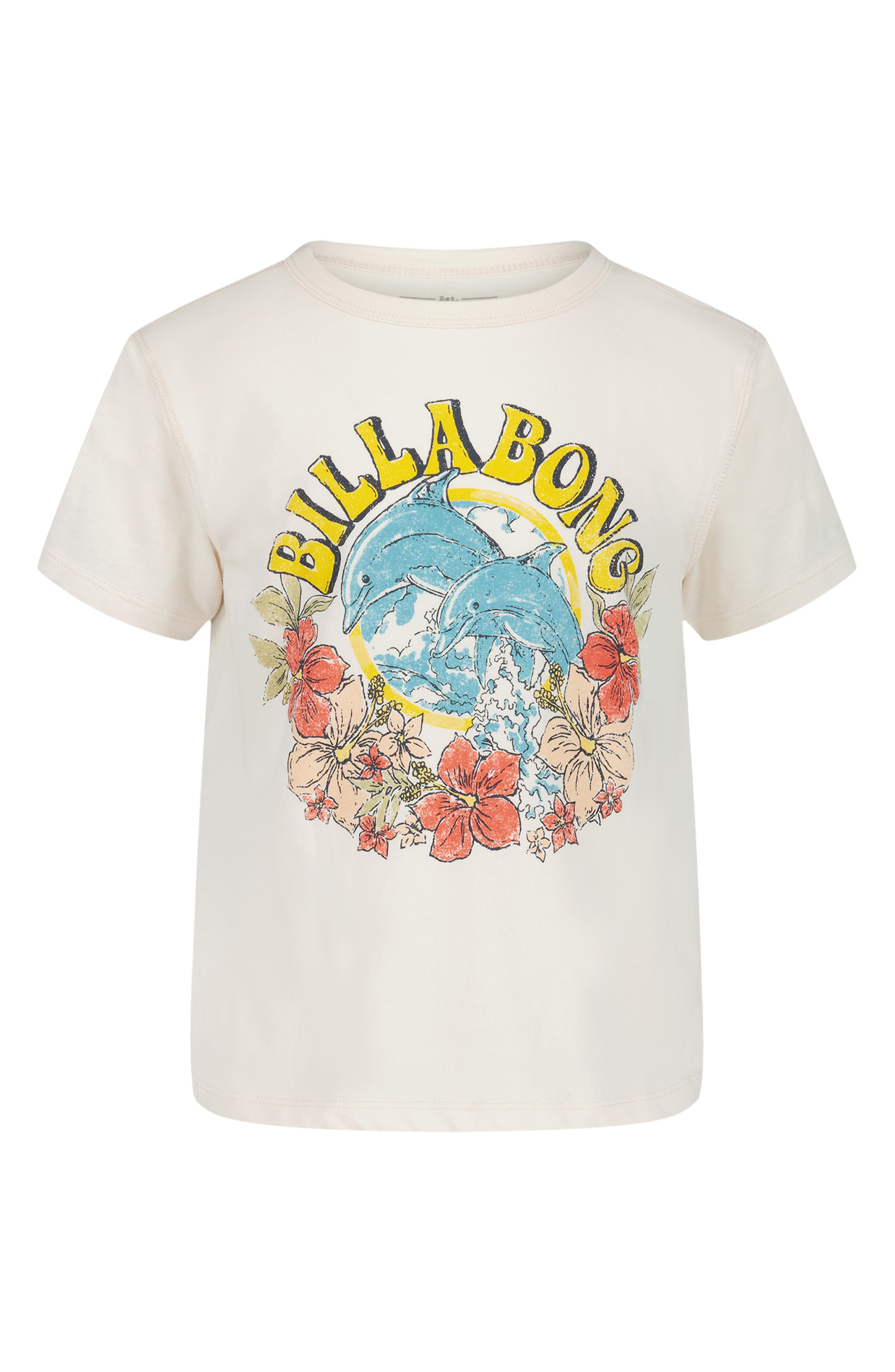 Billabong Kids' Dolphin Dance Graphic T-Shirt