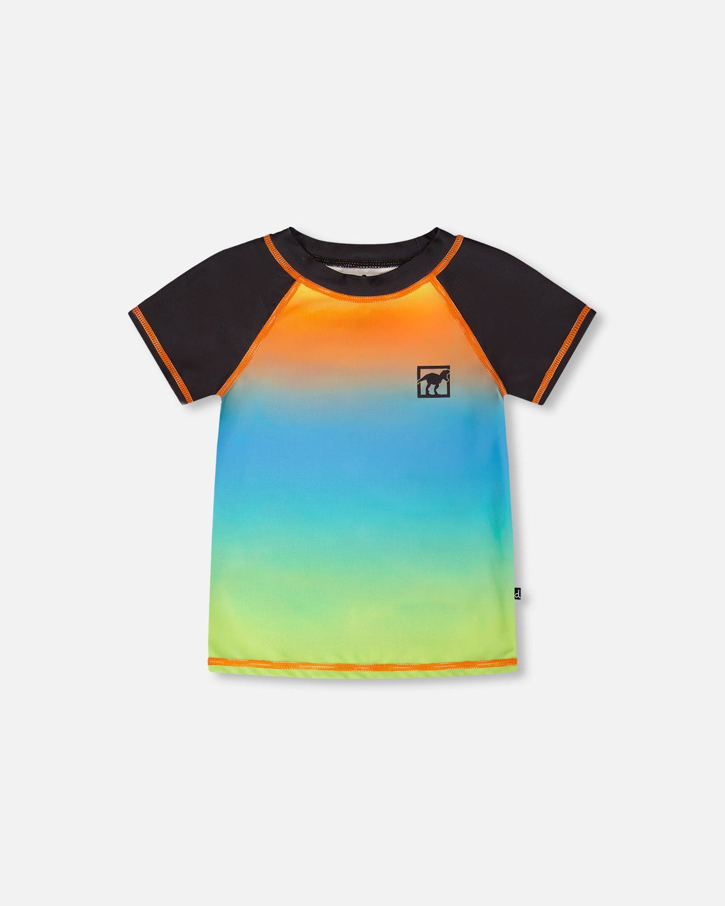 selected Orange, Blue & Green Gradient